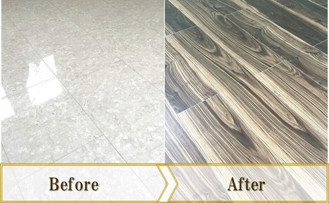 ◎洋室 床リフォーム