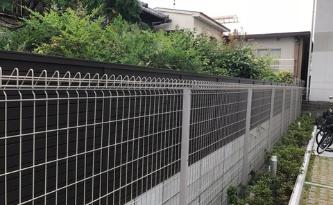 ブロック塀改修リフォーム 京都市