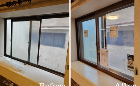 二重窓１DAYリフォーム 