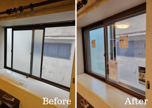 二重窓１DAYリフォーム